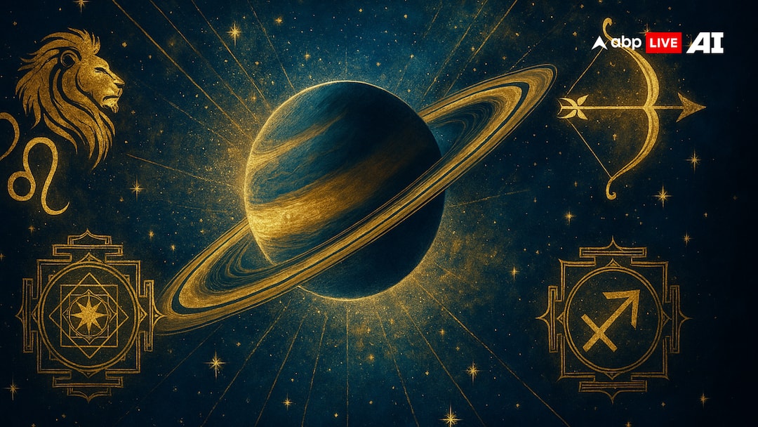 effect of shani dhaiyya 2026 on pisces and leo in astrology Shani Dhaiya 2026: नए साल पर शनि की ढैय्या का इन 2 राशियों पर पड़ेगा भारी प्रभाव, जानें उपाय