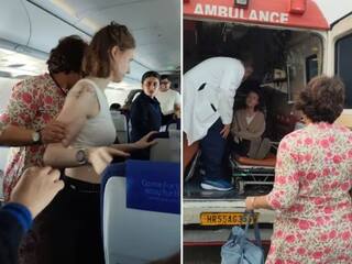 Medical Emergency: કોંગ્રેસના પૂર્વ ધારાસભ્ય અંજલિએ ફ્લાઇટમાં મહિલાનો બચાવ્યો જીવ