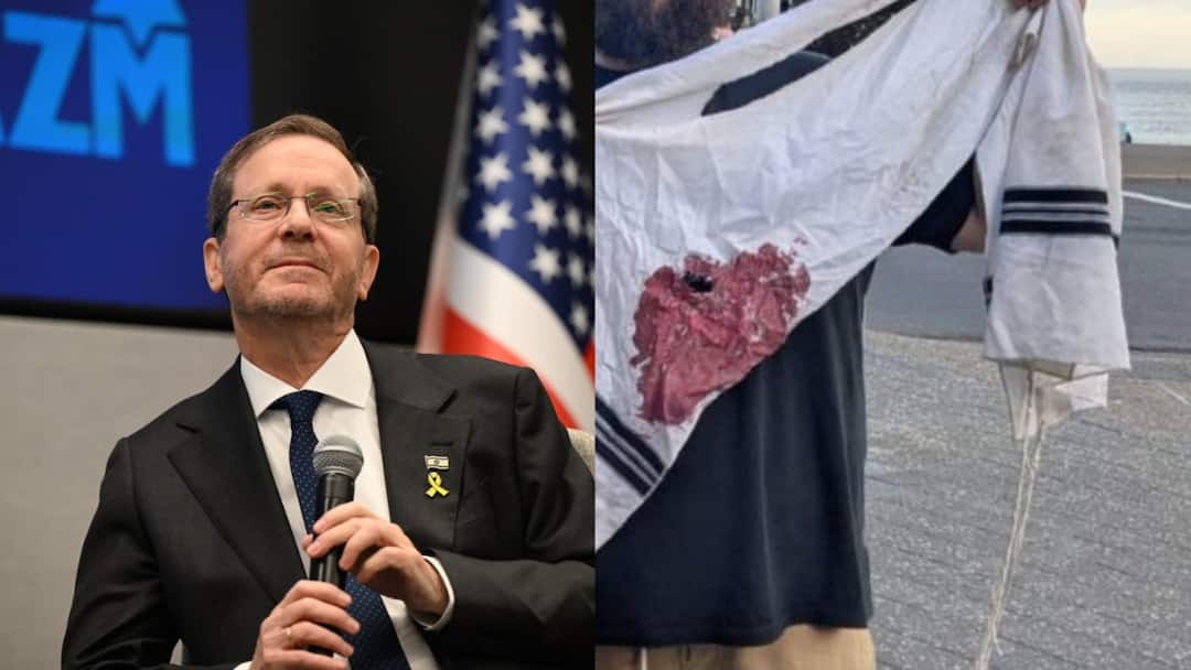 Australia Shooting Bondi Beach Naveed Akram Hanukkah Jewish Festuavl Israeli President Calls Sydney Shooting ‘Cruel Attack on Jews’, Urges Action Against Antisemitism