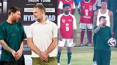 કોલકાતામાં ફ્લોપ તો હૈદરાબાદમાં સુપરહિટ રહ્યો મેસીનો શો, CM સાથે રમ્યો ફૂટબોલ, રાહુલ ગાંધીને આપી જર્સી