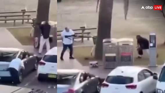 पेड़ के पीछे छिपे शूटर पर झपटा शख्स, गन छीन उसी पर तान दी... सिडनी फायरिंग का दिलेरी वाला Video