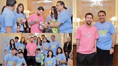 Lionel Messi : लिओनेल मेस्सीची प्रफुल पटेल यांच्या निवासस्थानी सदिच्छा भेट