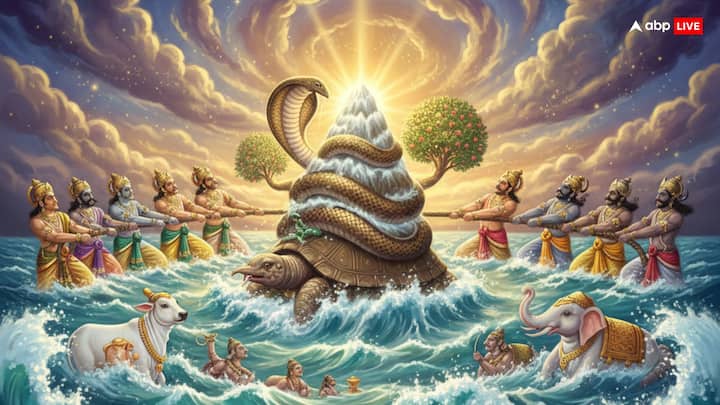 अब कुछ ही दिनों में नया साल 2026 आने वाला है. माना जाता है कि नए साल की शुरुआत अगर सकारात्मक उर्जा के साथ की जाए तो पूरे साल घर-परिवार में सुख-शांति और समृद्धि का संचार बना रहता है. इसके लिए आपको समुद्र मंथन से निकली कुछ विशेष चीजों को अपने घरों में रखना चाहिए.