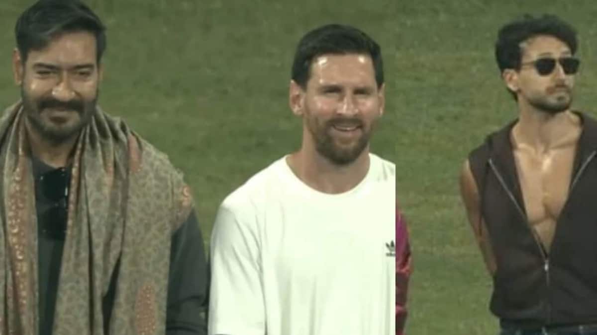 Messi Mumbai Event: Fans Boo Ajay Devgn, Tiger Shroff During GOAT India Tour