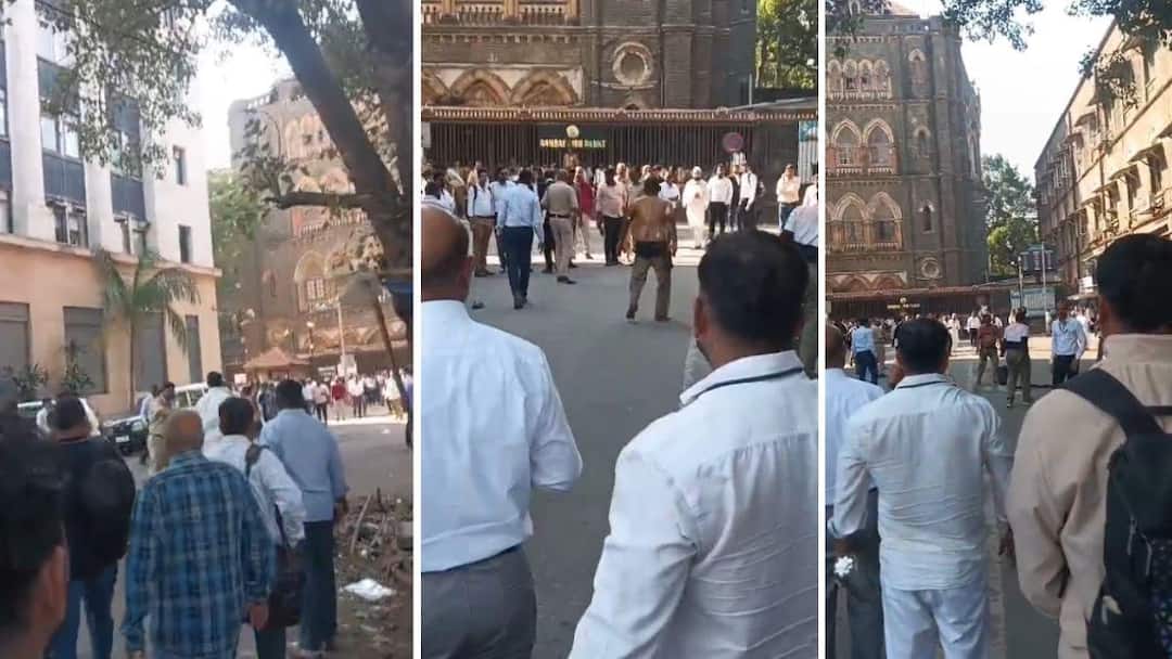 a man set himself on fire at the entrance of the mumbai high court थेट मुंबई उच्च न्यायालयाच्या दारात एकानं स्वत:ला पेट्रोलनं पेटवून घेतलं, तब्बल 60 टक्के भाजल्याची भीती