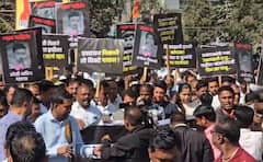 Sangamner News: 'आमचा तालुका बिबटेमुक्त करा', सत्यजित तांबे, जयश्री थोरात उतरले रस्त्यावर; संगमनेरमध्ये जनआक्रोश मोर्चा, PHOTO