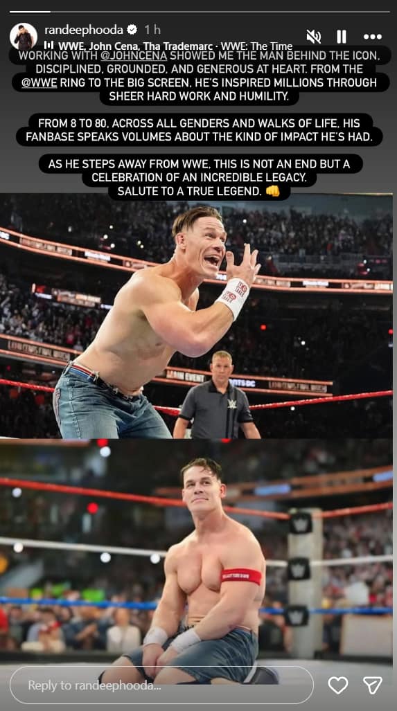 जॉन सीना रेसलिंग से हुए रिटायर, वरुण धवन समेत कई सितारों ने यूं दिया फेयरवेल