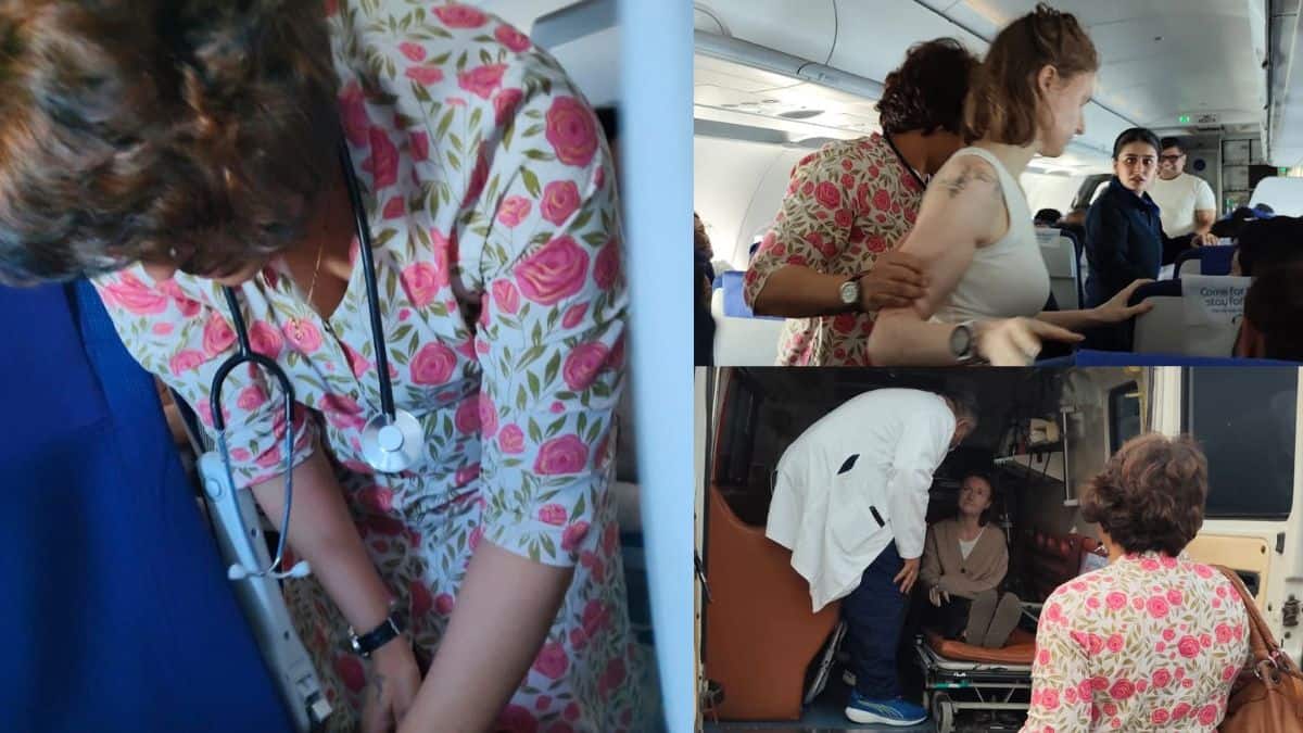 Former Karnataka MLA Anjali Revives Passenger Mid-Air, Earns Praise From CM Siddaramaiah