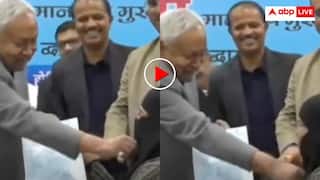 Viral Video: ముస్లిం యువతి హిజాబ్ లాగిన బీహార్ సీఎం నితీష్- వీడియో వైరల్