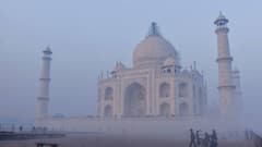 Taj Mahal 'Disappears' As Dense Fog Blankets Agra: WATCH