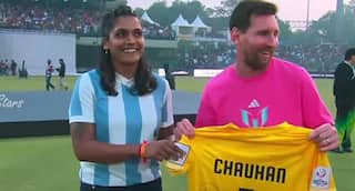 'Messi, Messi' Echoes As World Cup Winner Enters Arun Jaitley Stadium