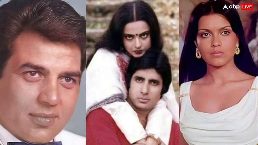 When Amitabh Bachchan want to romance with Rekha in Dharmendra Zeenat Aman Ram Balram movies रेखा संग इस फिल्म में रोमांस करना चाहते थे अमिताभ, जीनत अमान हो गई थीं नाराज