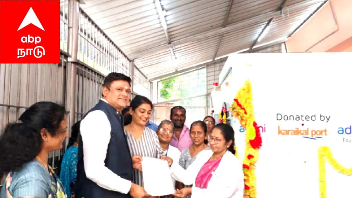 காரைக்கால் அரசு மருத்துவமனைக்கு ₹26 லட்சம்: அதானி ஃபவுண்டேஷன் உதவிக்கரம் 