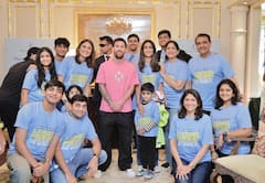 Lionel Messi : लिओनेल मेस्सीची प्रफुल पटेल यांच्या निवासस्थानी सदिच्छा भेट