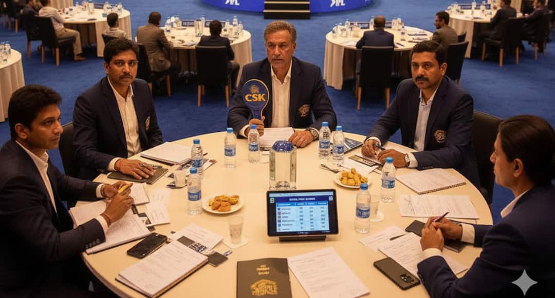 IPL 2026 Auction: Team Wise Budget And Slots Available