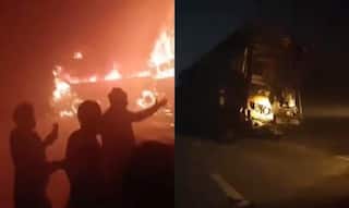 Delhi-Agra Expressway:ગાઢ ધુમ્મસના કારણે ભયંકર અકસ્માત, 7 બસો ટકરાઇ, 4નાં મૃતદેહ મળ્યાં, 25 ઘાયલ