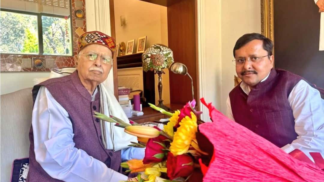 New BJP Working President Nitin Nabin Meets Advani, Shah; Party Workers Gather At Office