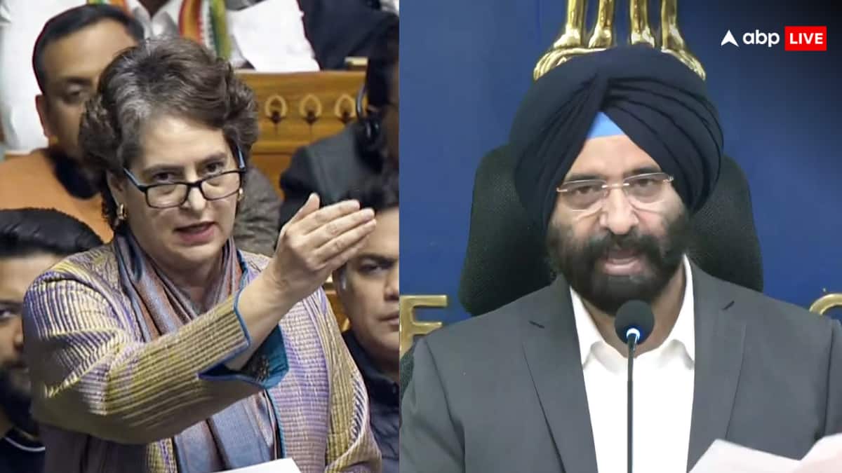 'माफी मांगने से क्या फायदा', मनजिंदर सिंह सिरसा ने दिल्ली में बढ़ते प्रदूषण पर कहा सॉरी तो भड़कीं प्रियंका गांधी