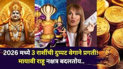 2026 मध्ये 3 राशींची दुप्पट वेगाने प्रगती! मायावी राहू नक्षत्र बदलतोय, जाता जाता करणार मालामाल, पैसा, नोकरी, प्रेम...