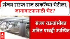 Sanjay Raut Meet Raj Thackeray : संजय राऊत, अनिल परब राज ठाकरेंच्या भेटीला!