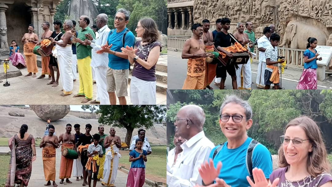 மாமல்லபுரம் நவநீதகிருஷ்ணன் கோயிலில் 5 தலைமுறையாக மார்கழி பஜனை: வெளிநாட்டு பயணிகளின் நெகிழ்ச்சி!