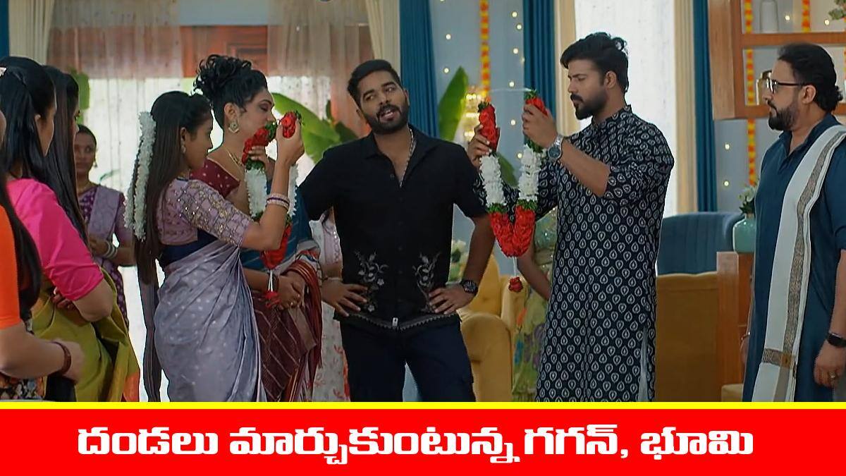Meghasandesam Serial Today December 16th: ‘మేఘసందేశం’ సీరియల్‌:  గగన్‌ను ఎత్తుకున్న కేపీ, శరత్‌ - భూమిని ఎత్తుకున్న అపూర్వ, నక్షత్ర