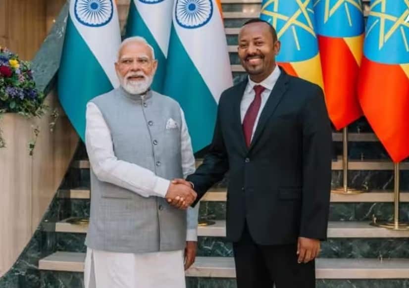 PM Modi becomes first world leader to receive Ethiopias highest honour વડાપ્રધાન મોદીને મળ્યું ઈથિયોપિયાનું સર્વોચ્ચ સન્માન, આ મુદ્દાઓ પર સંમતિ સધાઈ