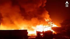 ইকো পার্কের কাছে বিধ্বংসী আগুন, পুড়ে ছাই একের পর এক ঝুপড়ি; আতঙ্কে ২০০-২৫০ বাসিন্দা