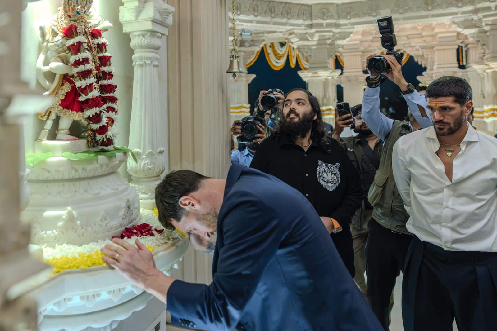 అనంత్ అంబానితో వంతారా సందర్శన సమయంలో లియోనెల్ మెస్సీ 