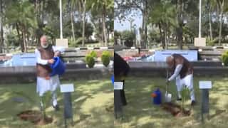 PM Modi Plants Sapling At Ethiopian Parliament, links ‘Ek Ped Maa Ke Naam’ With Green Legacy Drive