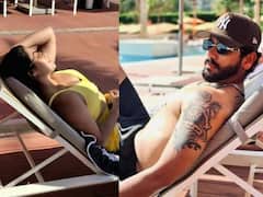 Kajal kate:सुप्रसिद्ध अभिनेत्री नवऱ्यासोबत दुबई व्हेकेशनवर, बिकीनी लूकमधल्या फोटोंनी वेधलं लक्ष PHOTOs