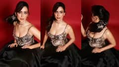 Hot Look: સાન્યા મલ્હોત્રા દેખાઇ આઉટફિટમાં, સ્લીવલેસ સ્ટ્રેપી ગાઉનમાં લાગી સ્ટનિંગ