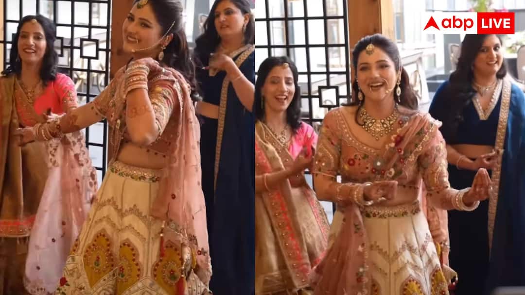mother in law dances confidently in front of groom on jamai raja song viral wedding video जमाई राजा राम मिला... दूल्हे के सामने जमकर नाची सास, यूजर्स बोले- ये भी भागेगी क्या?