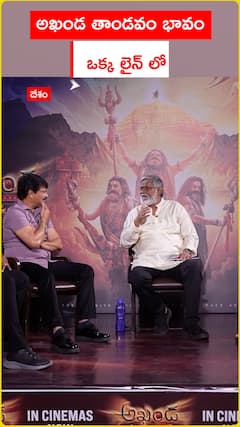 అఖండ తాండవం భావం ఒక్క లైన్‌లో