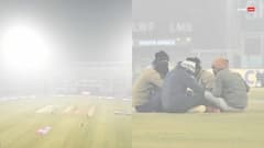 इकाना स्टेडियम में T-20 मैच रद्द, भड़के अखिलेश यादव ने 2 तस्वीरें की शेयर, लिखा- मुंह ढक लीजिए कि लखनऊ में...