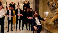 Lionel Messi: ફૂટબોલર લિયોનેલ મેસ્સીએ લીધી વનતારાની મુલાકાત, શિવ પૂજા અને મહાઆરતીમાં લીધો ભાગ