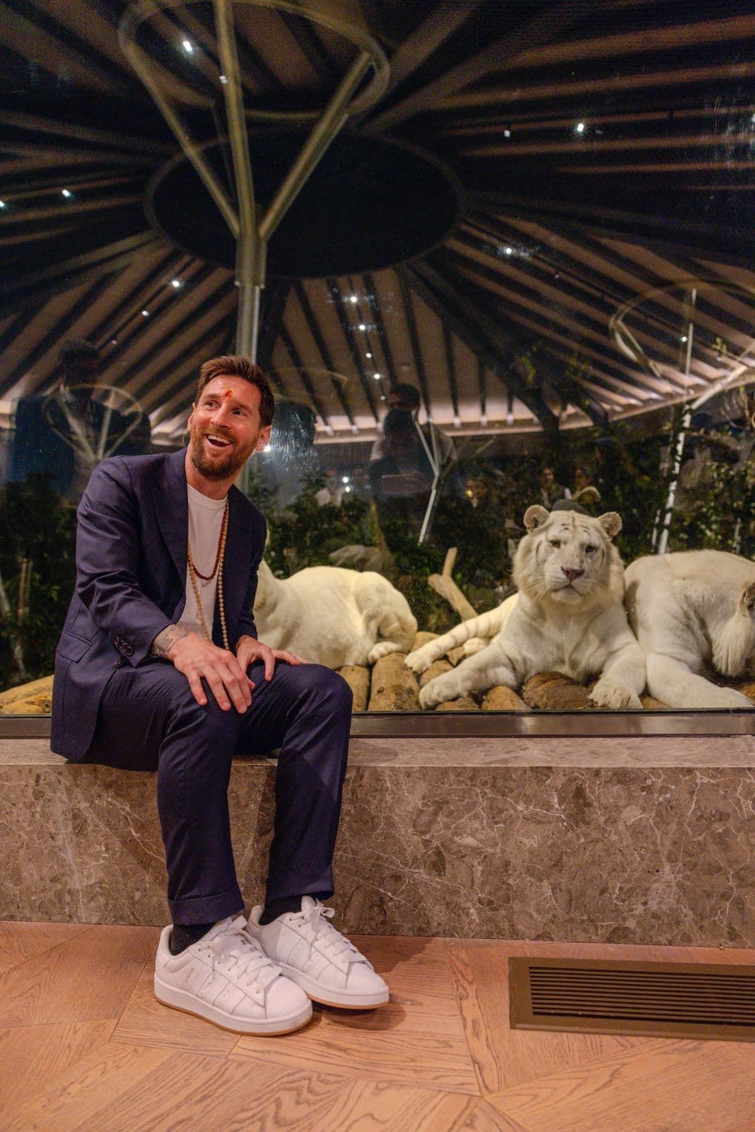 વાંતારાની ખાસ મુલાકાતે લિયોનેલ મેસીએ પવિત્ર ભારતીય પરંપરાઓ અને વન્યજીવન સાથે અવિસ્મરણીય અનુભવો કર્યા