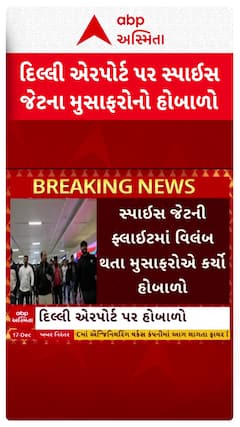 Delhi Airport: દિલ્લી એરપોર્ટ પર સ્પાઈસ જેટના મુસાફરોએ મચાવ્યો હોબાળો