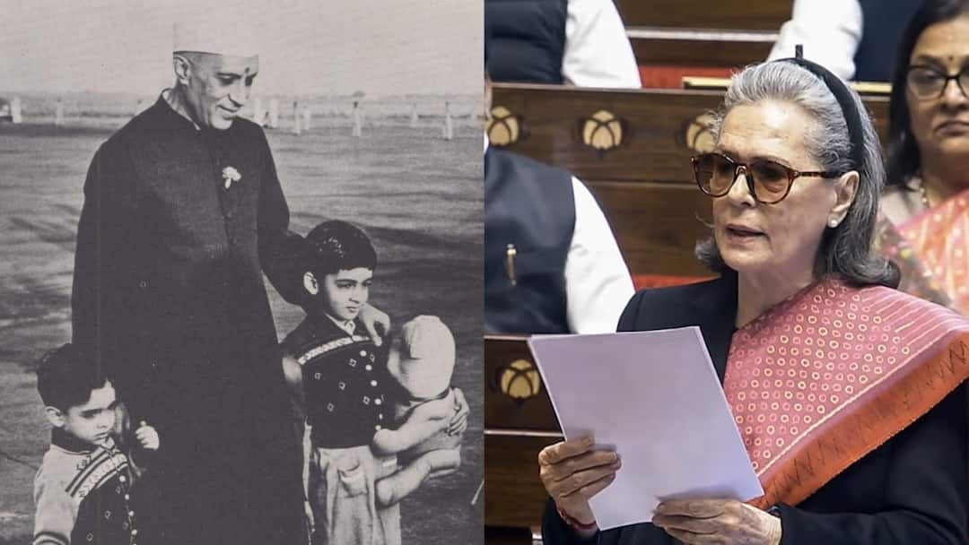 ‘Belong To the Nation, Not A Family’: Centre Targets Sonia Gandhi Over Nehru Papers Row