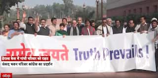 National Herald Case: Congress Leaders Protest, Allege ED Targeting Gandhi Family