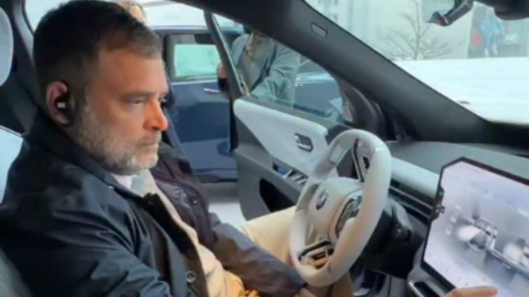 Rahul Gandhi Visits BMW Plant In Munich, Says India’s Manufacturing Is Declining