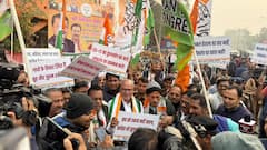 पटना में कांग्रेस कार्यकर्ताओं का प्रदर्शन, नेशनल हेराल्ड केस को लेकर BJP पर किया हमला