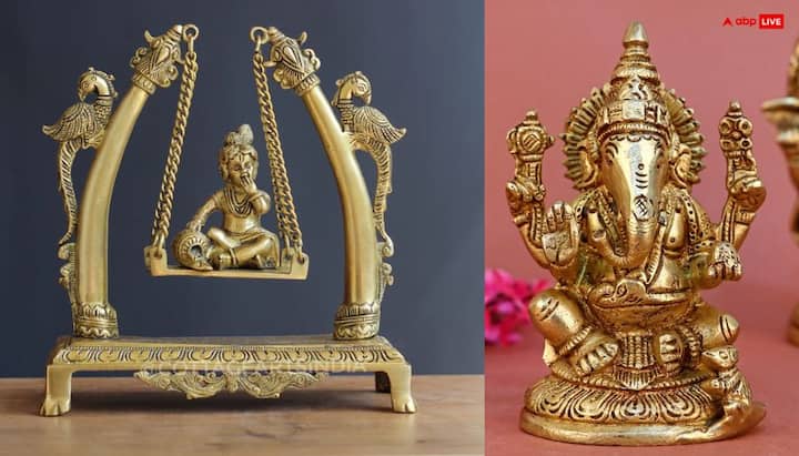 इस बार 1 जनवरी 2026 को गुरुवार पड़ रहा है. ऐसे में साल के पहले दिन पीतल के बाल गोपाल या गणेश जी की मूर्ति घर या अपने कार्यस्थल पर स्थापित करें. मान्यता है इससे मां लक्ष्मी का घर में आगमन होता है क्योंकि श्रीहरि लक्ष्मी जी के पति हैं और गणेश जी उनके दत्तक पुत्र.