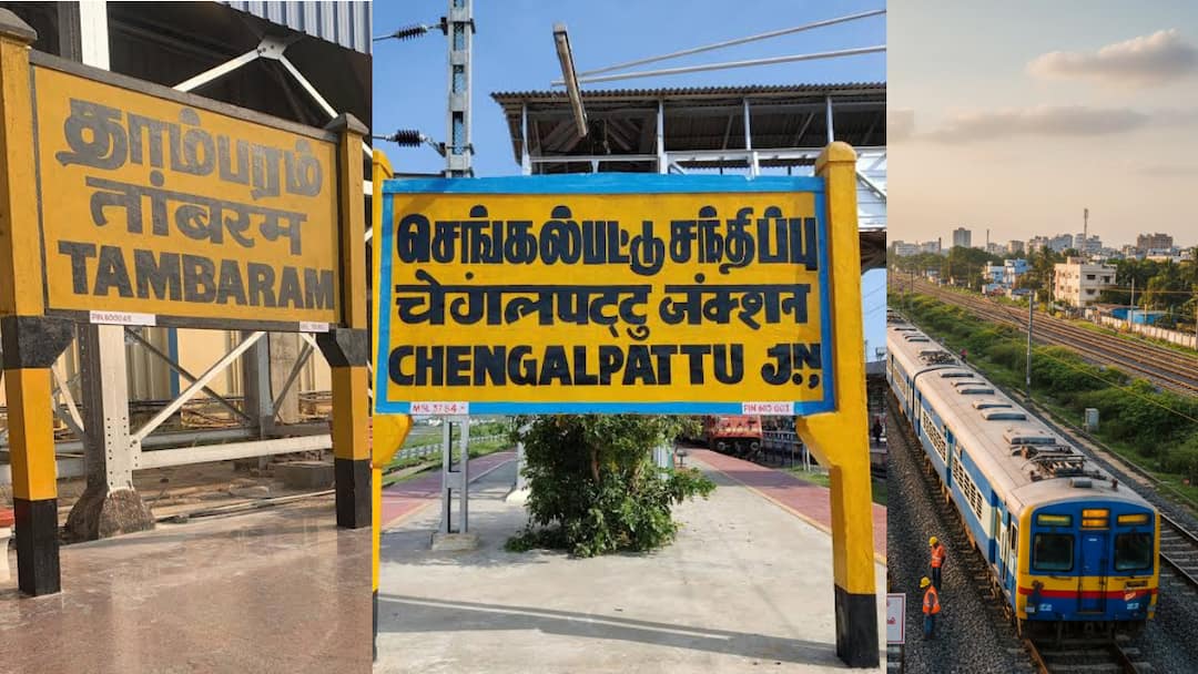 தாம்பரம்-செங்கல்பட்டு 4வது ரயில் பாதை: ஜனவரியில் தொடங்கும் பணி! பயணிகளுக்கு காத்திருக்கும் மாபெரும் நன்மை!