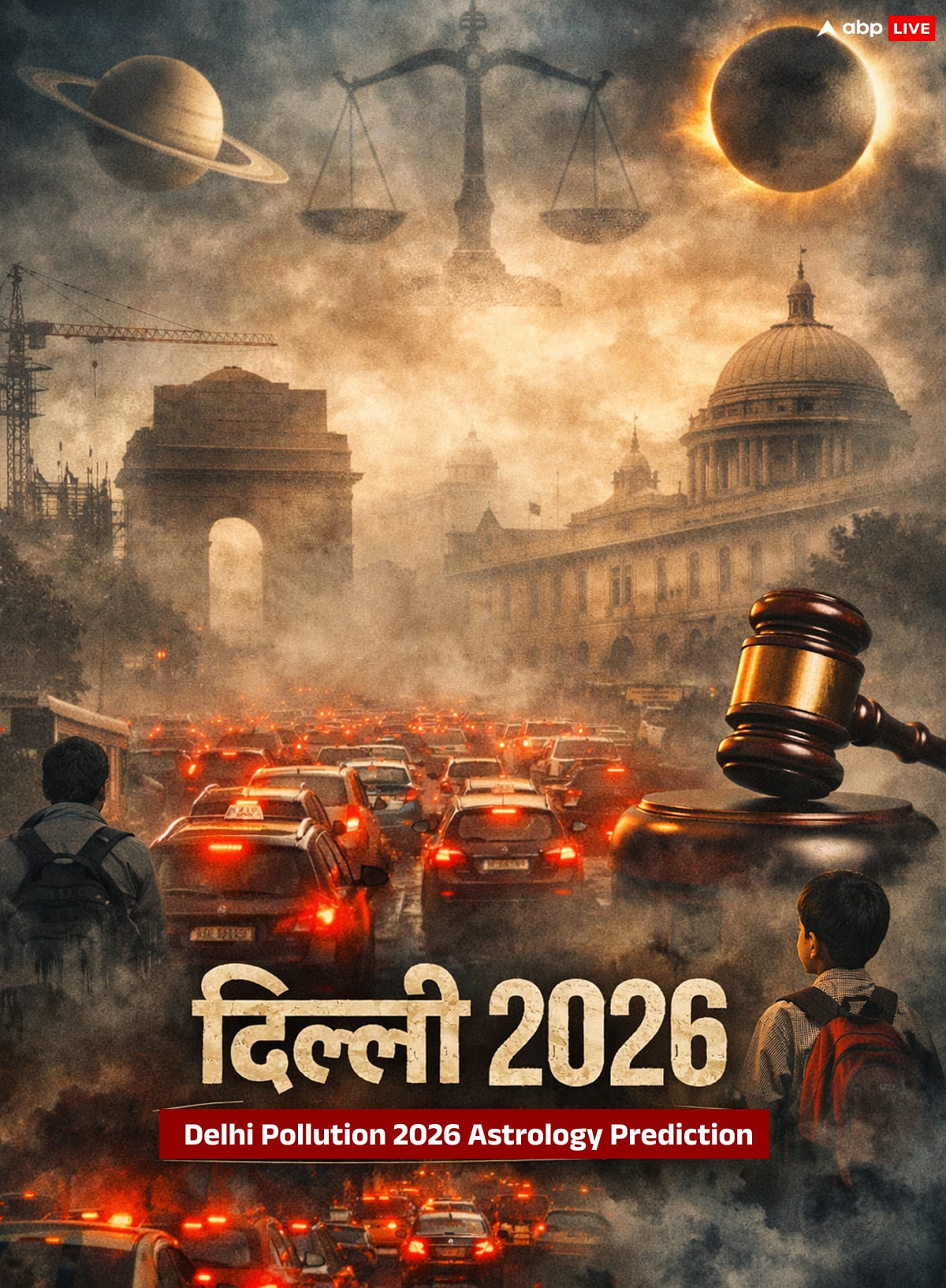 Delhi Pollution Prediction 2026: दिल्ली की हवा पर शनि का पहरा! जुर्माना, पाबंदी और प्रशासनिक लॉकडाउन के संकेत