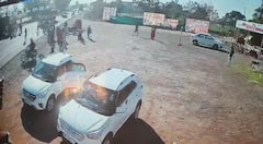 धाराशिवमध्ये 35 मूकबधिर विद्यार्थ्यांना घेऊन जाणारा टेम्पो पलटी, चार जण गंभीर, अपघातचे दृश्य CCTV कॅमेऱ्यात कैद