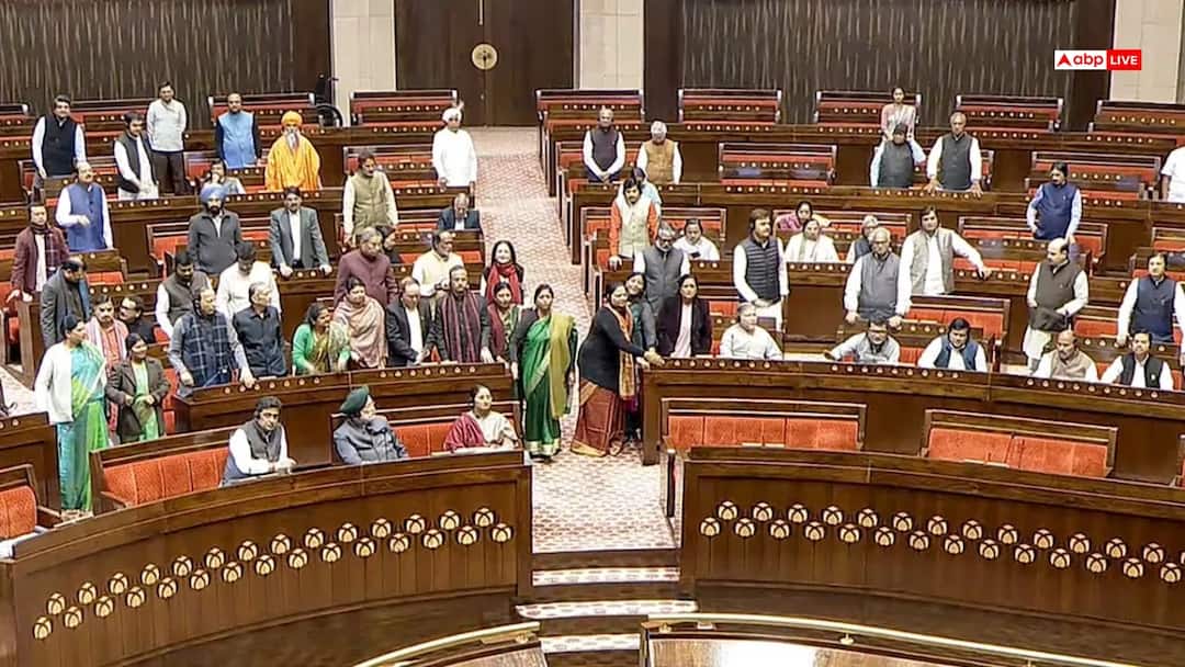 Discussion on G Ram G Bill for Developed India begins in Parliament opposition creates ruckus G राम G पर चर्चा शुरू होते ही विपक्ष ने काटा बवाल, वेल में पहुंचे सांसद, बोले- 'JPC में भेजो बिल'