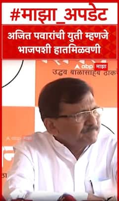 Sanjay Raut : अजित पवारांची युती म्हणजे भाजपशी हातमिळवणी