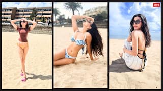 प्रियंका चोपड़ा की भाभी की 10 तस्वीरें, बिकिनी पहन रेत पर लेट-लेटकर दिए पोज, वायरल हो रहीं तस्वीरें