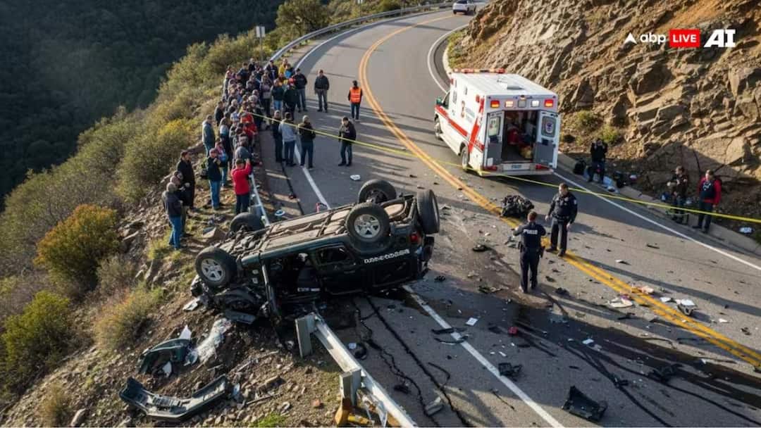 Kainchi Dham Road Accident Car Falls Into Deep Ravine Near Niglat 3 Pilgrims Dead Kainchi Dham Road Accident: Car Falls Into Deep Ravine Near Niglat, 3 Pilgrims Dead